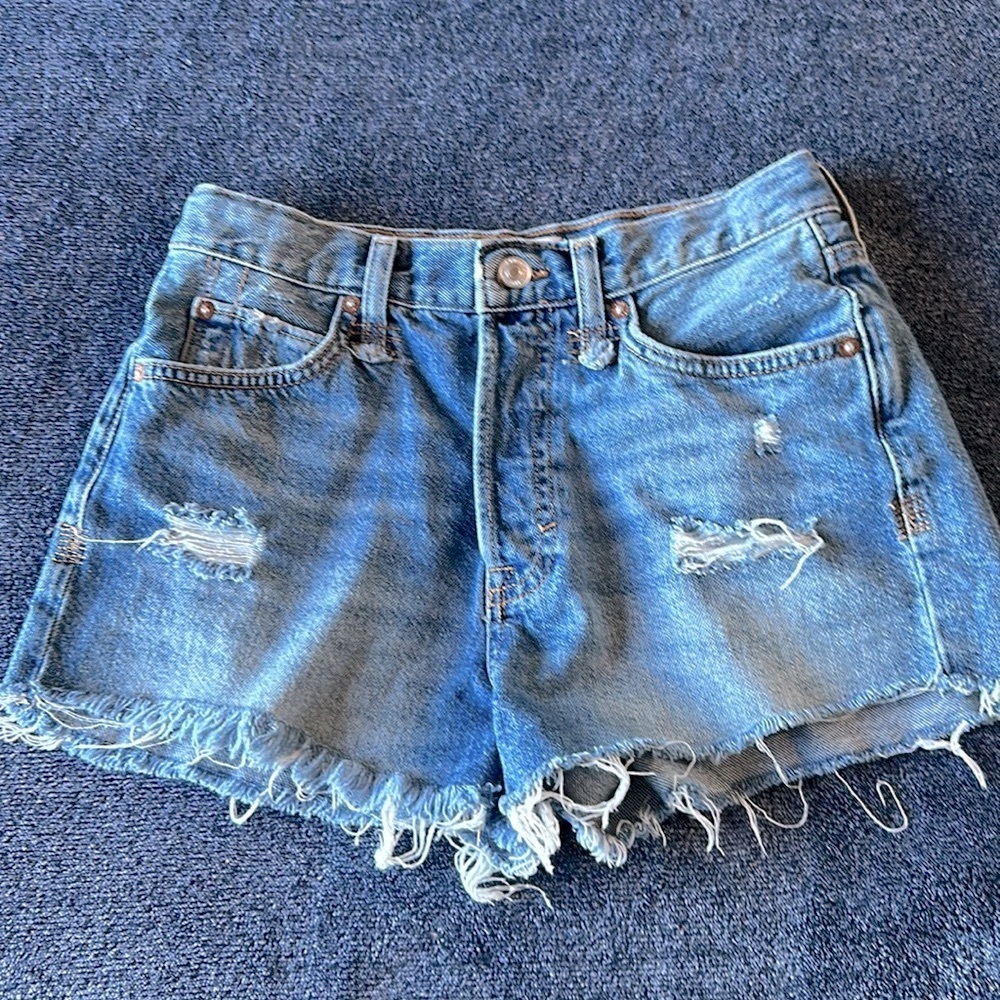 We the free jean shorts size 24